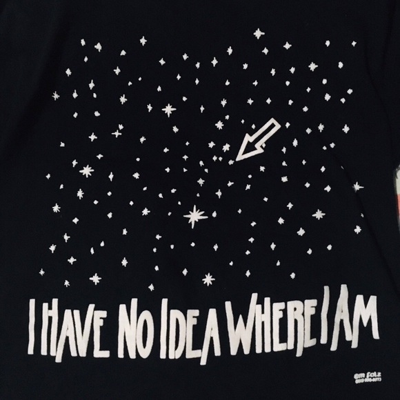 100% COTTON SPACE STARS TEE - Picture 4 of 5
